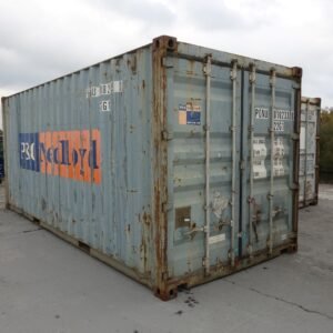Contentor de 20 pés usado