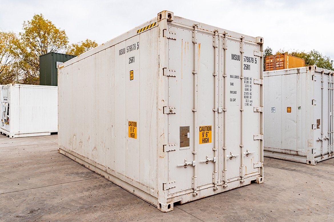 Contentor refrigerado usado de 20 pés